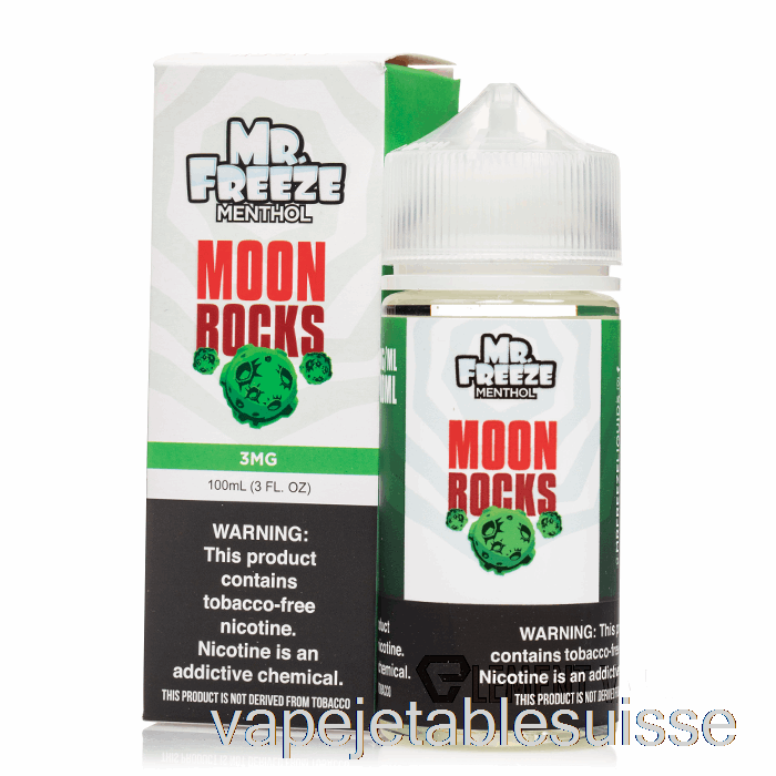 Vape Suisse Moonrocks - Mr Freeze - 100ml 3mg